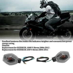 Luz de señal de giro para motocicleta ahorro de energía a prueba de desgaste delantera trasera resistente al calor IFWT - Imagen 1 de 22