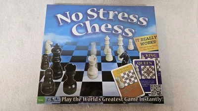 CHESS - No Stress Chess - Board Game Learn to Play Chess Kids Age 7+ NEW SEALED - Image 1 of 3