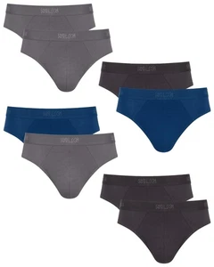 Sloggi Mens SLG Base Brief Organic Cotton Rich 2 Pack - Picture 1 of 23