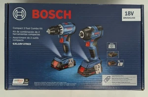 Bosch - GXL18V-240B22 - 18V Brushless 2-Tool Combo Kit - Drill + Impact Driver - Picture 1 of 5