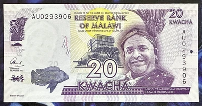2015 MALAWI - 20 KWACHA - GEM UNC - Image 1 of 2