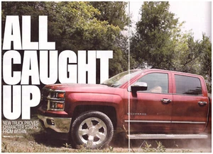 2014 Chevy Silverado Pickup Informative 'First Drive' Article. USA Mail Is $3.60 - Picture 1 of 1