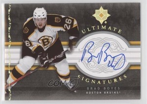 2006-07 Ultimate Collection Ultimate Signatures Brad Boyes #US-BB Auto