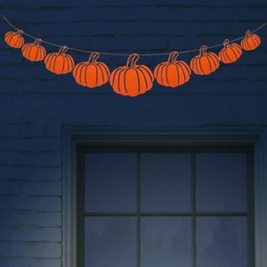 Party Hanging Banner Happy Fall Banner Props Halloween Banner - Picture 1 of 10