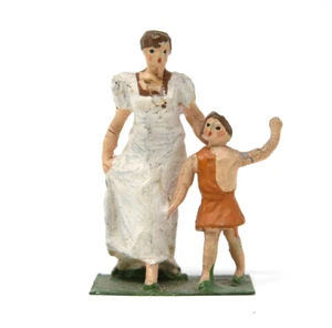 Heyde - Conjunto Mujer y Niño Romanos - Triunfo de Germánico - Imagen 1 de 5