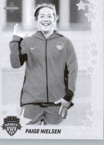 2021 Parkside NWSL Volume 2 - Stars - Black & White RC #S52  Paige Nielsen