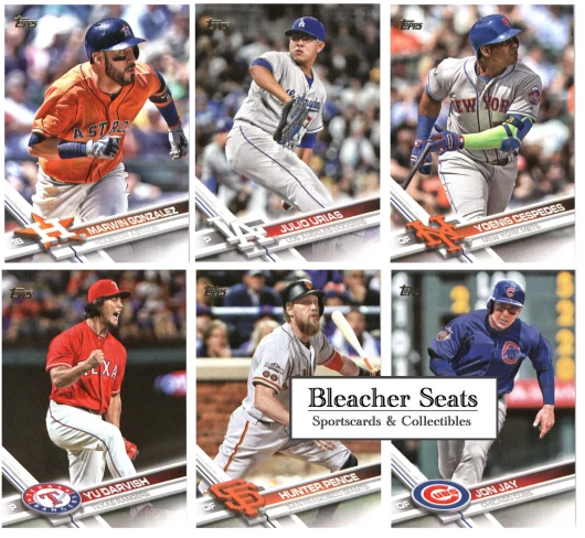 2017 Topps Series 2 Baseball - Base Set Cards - Pick From Card #'s 501-700 - Image 1 of 1