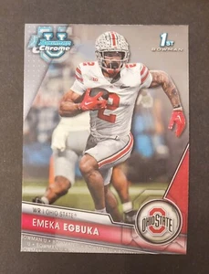 Emeka Egbuka Tampa Bay Buccaneers 2023 Bowman U Chrome Football 1st Bowman - Picture 1 of 2