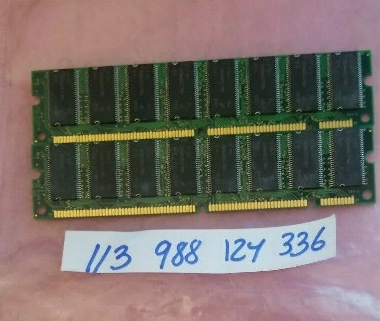 1GB KIT   SDRAM PC 133 SDR SD MEMORY RAM PC133 168PIN NONECC PC DESKTOP RAM  - Image 1 of 1