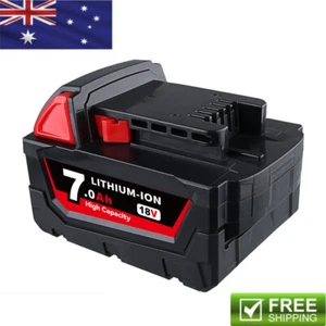 18 Volt Lithium Battery for Milwaukee M18B6 18V XC 6Ah M18 48-11-1852 1840 1828 - Picture 1 of 1