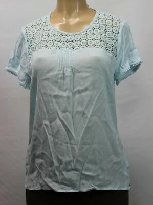 RJR. JOHN ROCHA Women's Top Aqua Size 16 - Image 1 of 4