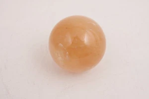 Light Orange Quartz Stone Sphere (M4R-1) Approx 317 Grams 2.25 - Picture 1 of 12
