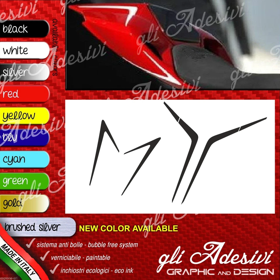 Adesivos completos compatíveis com cauda DUCATI Panigale - Imagem 1 de 1