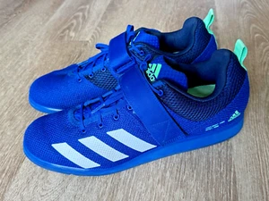 Adidas Powerlift 5 Azul/Blanco Levantamiento de Pesas Crossfit Zapatos de Entrenamiento Talla 14 - Imagen 1 de 8