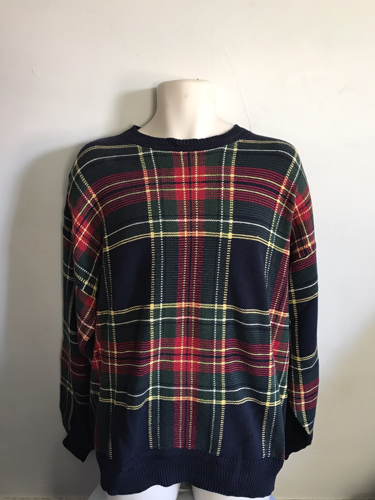 Vintage 90s Nautica Crew Neck Sweater 