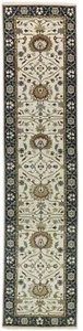 Handmade Osh Chobi Peshawar Floral Runner Rug Oriental Hallway Carpet 3X13 ft - Picture 1 of 18