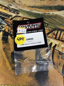 RACERS EDGE 2483S: 3.5MM BULLET PLUGS {2pr. Each} NewInPack USA Shipped - Picture 1 of 6