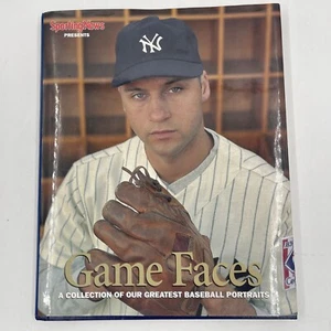 SPORTING NEWS HARDCOVER PHOTO BOOK GAME FACES GREATEST BASEBALL MLB PORTRAITS - Picture 1 of 2