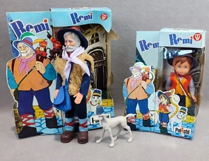 REMI SENZA FAMIGLIA E IL SIGNOR VITALI POLISTIL ACTION FIGURE NEW VINTAGE 1979 - Picture 1 of 8