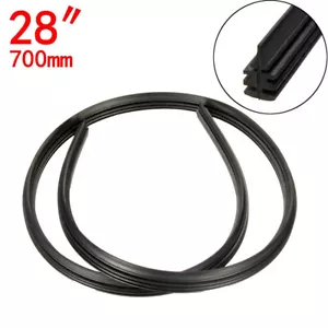 28'' Rubber Car Auto Windshield Wiper Blade Refill Frame Replacement Accessories - Picture 1 of 12