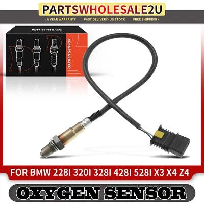 Downstream Oxygen Sensor for BMW 228i 2014-2016 320i 328i 528i X1 X3 X4 Z4 4Pins - Image 1 of 4
