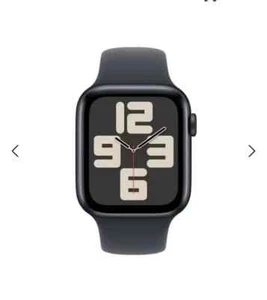 Apple Watch SE 2nd Gen A2724 Black 44mm Cellular tested Grade B UK 1 Yr Warranty - Zdjęcie 1 z 8