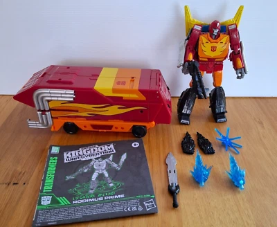 Transformers  Rodimus Prime Kingdom War for Cybertron Trilogy WFC-K29 - Image 1 of 4