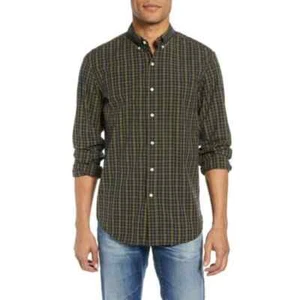 NWOT Crew K4100 Men's XXL Traditional Secret Wash Ashford Tartan Slim Fit Shirt - Picture 1 of 9