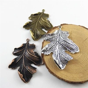 3pcs Mixed Lots Alloy Fallen Leaves Pendant Tree Leaf Charms Jewelry DIY Making - Picture 1 of 5