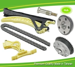 Timing Chain Kit+2 Camshaft VVT(Intake+Exhaust)Gears For BMW N45 N40 E46 316i - Picture 1 of 6