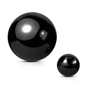 Piercing Bola 1.2mm 1.6mm Negro - Imagen 1 de 1