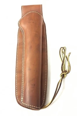 Hunter Leather Gun Holster 10" Buntline Ruger Blackhawk Colt SAA Etc RH QX-125 - Image 1 of 4