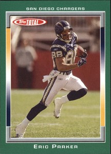 2006 Topps Total Football Card #370 Eric Parker