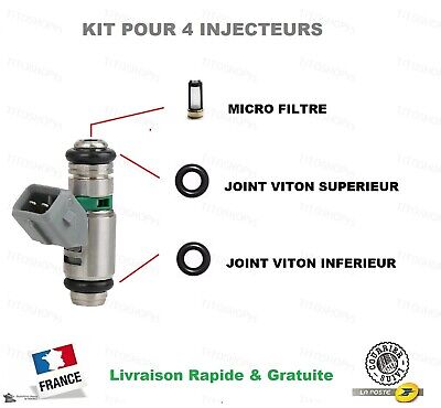 Kit Joints + Filtres Injecteurs CLIO RS 172cv 182 MEGANE 2 RS 225 IPW042 IPW098  • 13.99€
