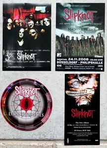 SLIPKNOT - 3 Aufkleber 3 Stickers und ein Flyer Subliminal Verses Disasterpieces - Imagen 1 de 4
