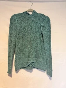 Champion Women's Pullover Hoodie XL Green Aqua Thumb Holes - Picture 1 of 7