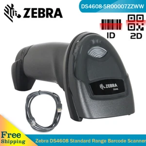 Zebra DS4608 Handheld 1D 2D Barcode Scanner Wired Code Reader DS4608-SR00007ZZWW - Picture 1 of 8