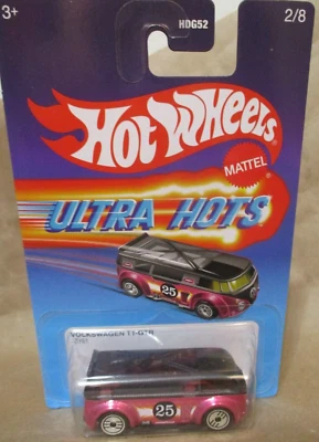 Hot Wheels Target Ultra Hots VW Volkswagen T1-GTR negro y rosa intenso diecast 1:64 Foto 1 de 4