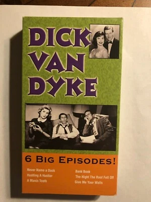 DICK VAN DYKE SHOW 6 BIG EPISODES VHS TV SERIES  Foto 1 de 2