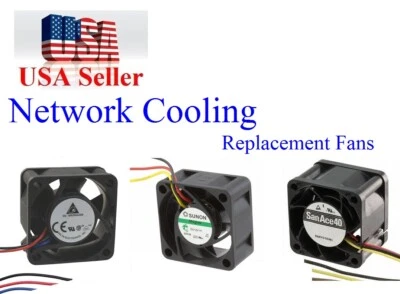 3x NEW Quiet version Fans for Cisco Catalyst Fan Kit Cisco 2900 2912 2924-XL-EN - Image 1 of 4