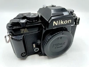 Nikon FA SLR Manual Focus Film camera body only - Black or Chrome - Picture 1 of 7