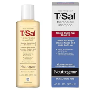 Champú terapéutico Neutrogena T/Sal 4,5 oz para la caspa, alivio de la psoriasis - Imagen 1 de 5