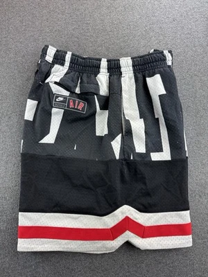 Nike Air Sportswear Mesh Mens Size XXL Black White Basketball Shorts AR1841-100 - Image 1 of 4