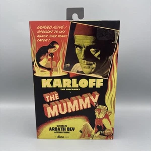 Neca Ultimate ARDATH BEY The Mummy Boris Karloff Universal Monsters 7" Figure - Picture 1 of 5