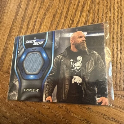 2019 Topps WWE Smackdown Mat Relics Triple H #MR-TH - Image 1 of 2