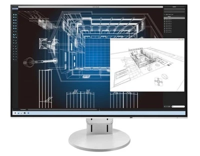 Eizo FlexScan EV2456-White, IPS-Panel, Höhenverstellung - Bild 1 von 2