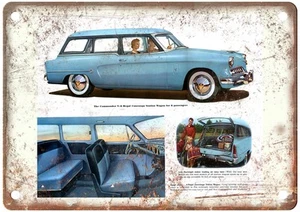 1954 Studebaker Vintage Auto Ad Retro Look Metal Sign AN3748 - Picture 1 of 2