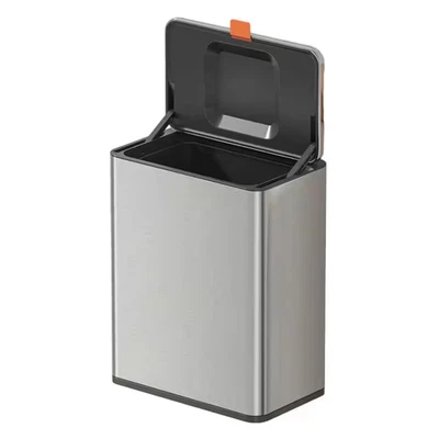 厨房堆肥箱悬挂垃圾桶带盖2.1加仑 不锈钢垃圾 — 第 1/4 张图片
