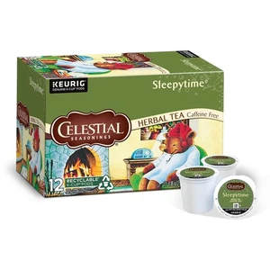 Celestial Seasonings Sleepytime koffeinfrei Keurig K Tasse Kräutertee Schoten 12 Ct - Bild 1 von 6
