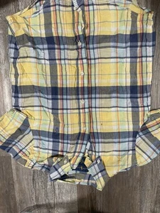 Toddler Boys Size 6 Ralph Lauren Polo Short Sleeve Button Up Dress Shirt - Picture 1 of 4